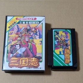 Three Kingdoms King of kings DEBIAS W/box NO instructions  Famicom Retro Game