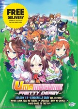 DVD Anime Uma Musume: Pretty Derby Season 1-3 Cinderella Gray Movie ONA Special
