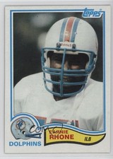 1982 Topps Earnest Rhone #135 11o2