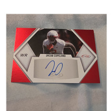 2023 SAGE Jacob Copeland Autograph A-JC University of Maryland Football Card