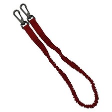 SK11 Tangle-Resistant Fabric Safety Cord Red Natural Length Approx. 730mm