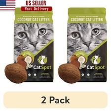 Natural Coconut Cat Litter Hypoallergenic Odor Control Lightweight Dust Free 5lb