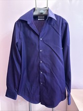 Calvin Klein Non Iron Slim Fit Purple Dress Shirt Men s 15 32-33