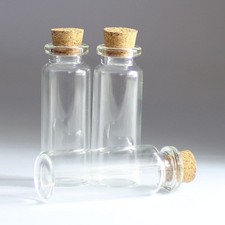 15ml Bottles with Cork 22x62mm 10-50 pieces Empty Wishing bottles Jars Vial