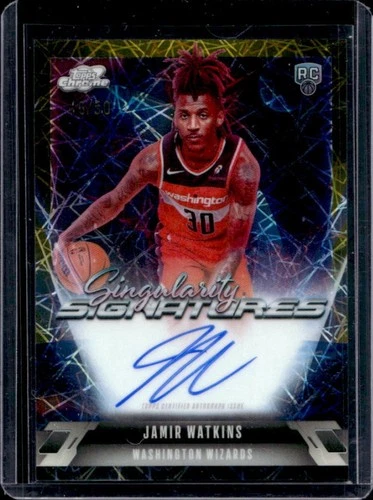 2025 Topps Cosmic Chrome Jamir Watkins Base (RAW)