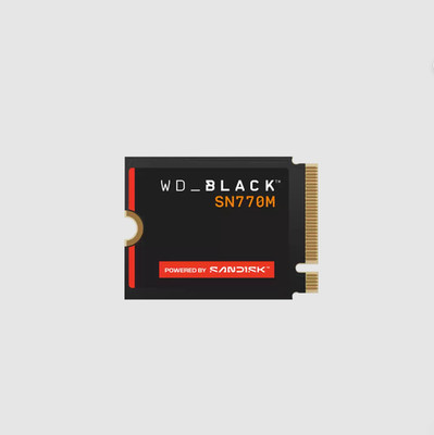 WD SN770M 500 GB Solid State Drive M.2 2230 Internal Black WDBDNH5000ABK-WRSN
