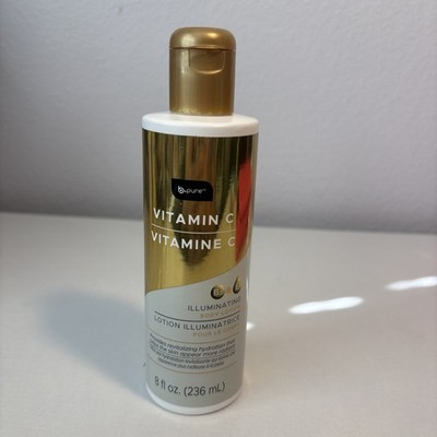 b-pure Vitamin C illuminating body lotion w/B3 & E 8 Oz