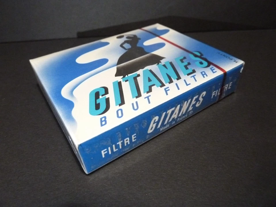 ancien paquet scéllé gitanes bout filtre vendu pour decoration ou collection -18 - Photo 3/4