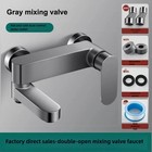 Robinet de baignoire robuste en laiton avec design et double fonctionnal