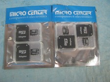 Lot of 4 - Micro Center - Micro SDHC 32GB Memory Card With Adapter -NEW