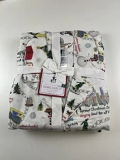 Pottery Barn Teen Buddy The Elf Flannel Pajama Set - Small - New With Tags -