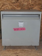 Siemens 30kva Transformer 3 Phase 480v-208v/120v 460v 440v 220v 230 DELTA WYE AK