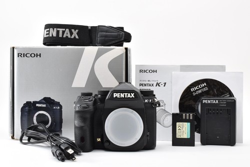 SC:65,892 [Near MINT in Box] Full Frame DSLR Camera Pentax K-1 Black JAPAN A-930