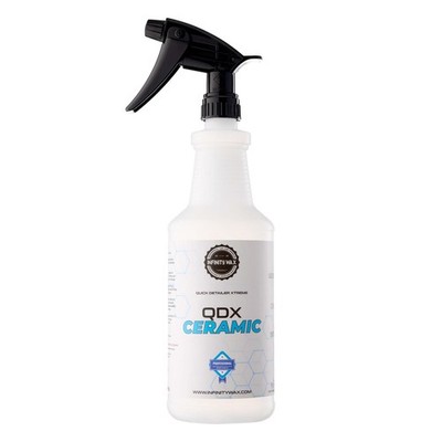 Infinity Wachs leere Profi Flasche mit Etikett QDX Keramik nachfüllbar Spray ICLQDXPB