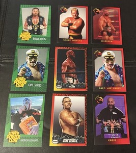 Toyhio Convention Wrestling Trading Card Lot Brian Myers Shane Douglas Wardlow