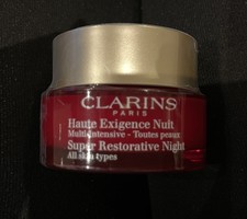 Clarins Super Restorative Night Cream All Skin Types 50ml New Sealed READ