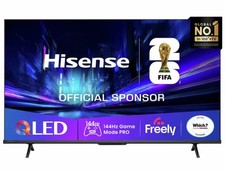 Hisense Smart TV 43 Inch 43E78QTUK PRO 4K UHD HDR QLED Freely TV C Grade
