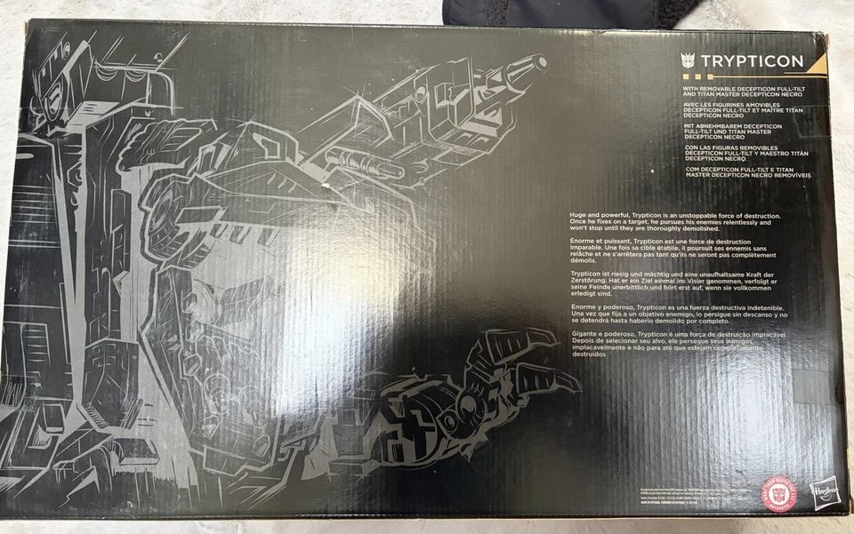 Hasbro Transformers Age Of The Prime TRYPTICON 18” Action Figure Factory Sealed - Image 4 of 4