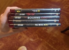 5 HD DVD LOT 300, Full Metal Jacket, Troy, The Italian Job, Bourne Identity