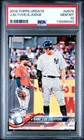 AARON JUDGE / JOSE ALTUVE 2018 Topps Update Series #US79 PSA 10 GEM MT