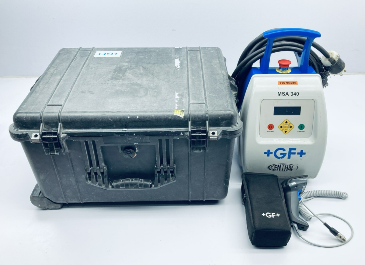 Fischer フィッシャー PRO MT PULSE 160 GEORG FISCHER MSA 340 Automatic Electrofusion Machine Plastic Pipe