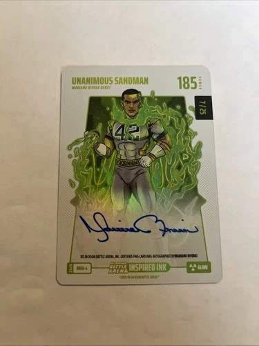 2026 Bo Jackson Battle Arena Unanimous Sandman Inspired Ink Glow #7/25