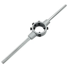 Round Die Stock Handle Wrench M12M14 Metric Holder For 38mm/11/2 Inch OD
