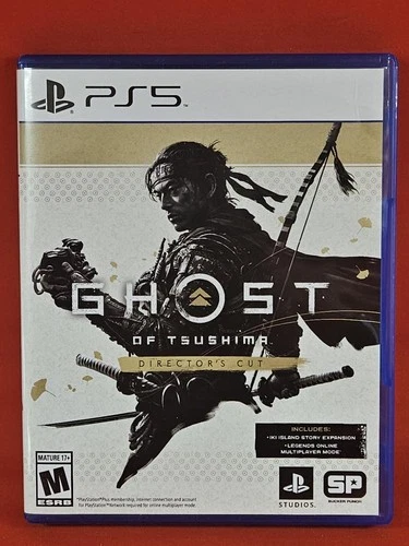 New ListingGhost of Tsushima Director's Cut Sony PlayStation 5 PS5 2021 NO DLC (CP1123924)