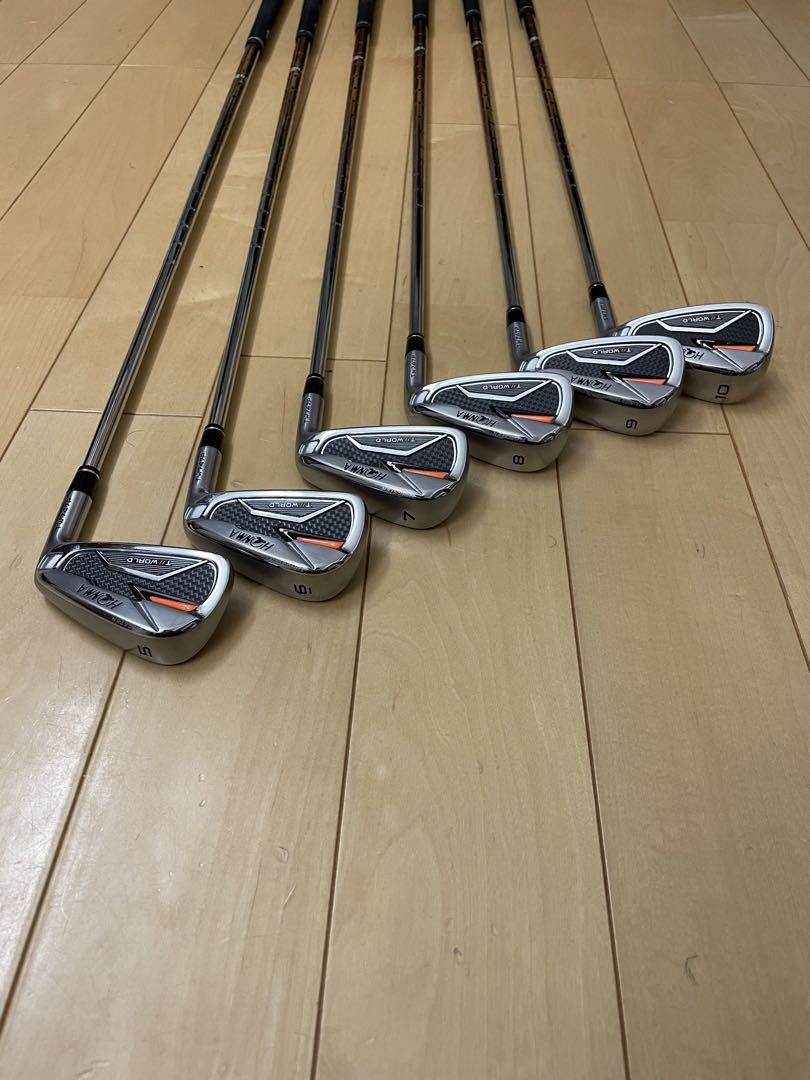 Honma Tour World TW747P Iron Set 6Piece NS PRO 950GH S Flex Honma Tour World TW747P Iron Set 6Piece NS PRO 950GH S Flex
