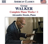 Audio Cd - George Walker - Complete Piano Works Vol. 1 - Naxos -D- Neu