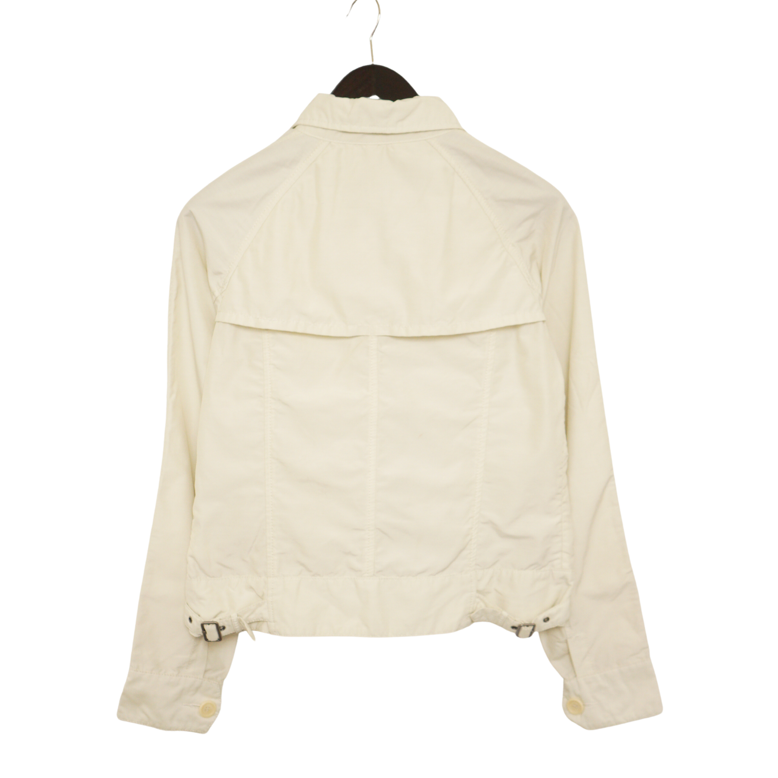 Donna Woolrich Giacca Beige Traspirante Cotone Taglia L VAG458 eBay