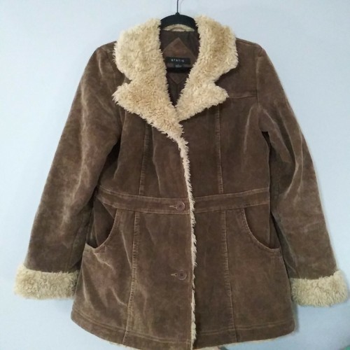 STATIC women's brown corduroy jacket 