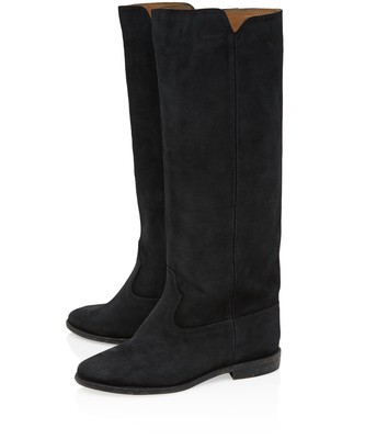 isabel marant boots suede