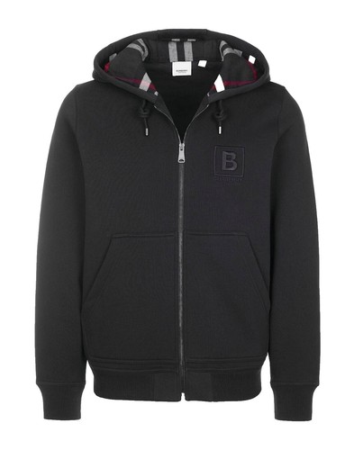 Burberry パーカー Burberry FW22 Embroidered Hoodie Zipper Long Sleeve Sweatshirts