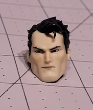 McFarlane DC Superman Hush Male Head Kal-El For 7" Scale Custom Fodder Parts