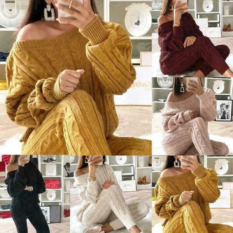 Sweater matching set cheap