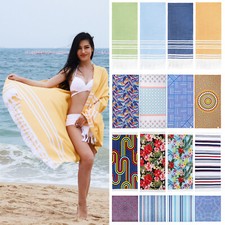 Large Bath Beach Swim Pool Gym Towel Sand Free Quick Dry Absorbent Microfibre