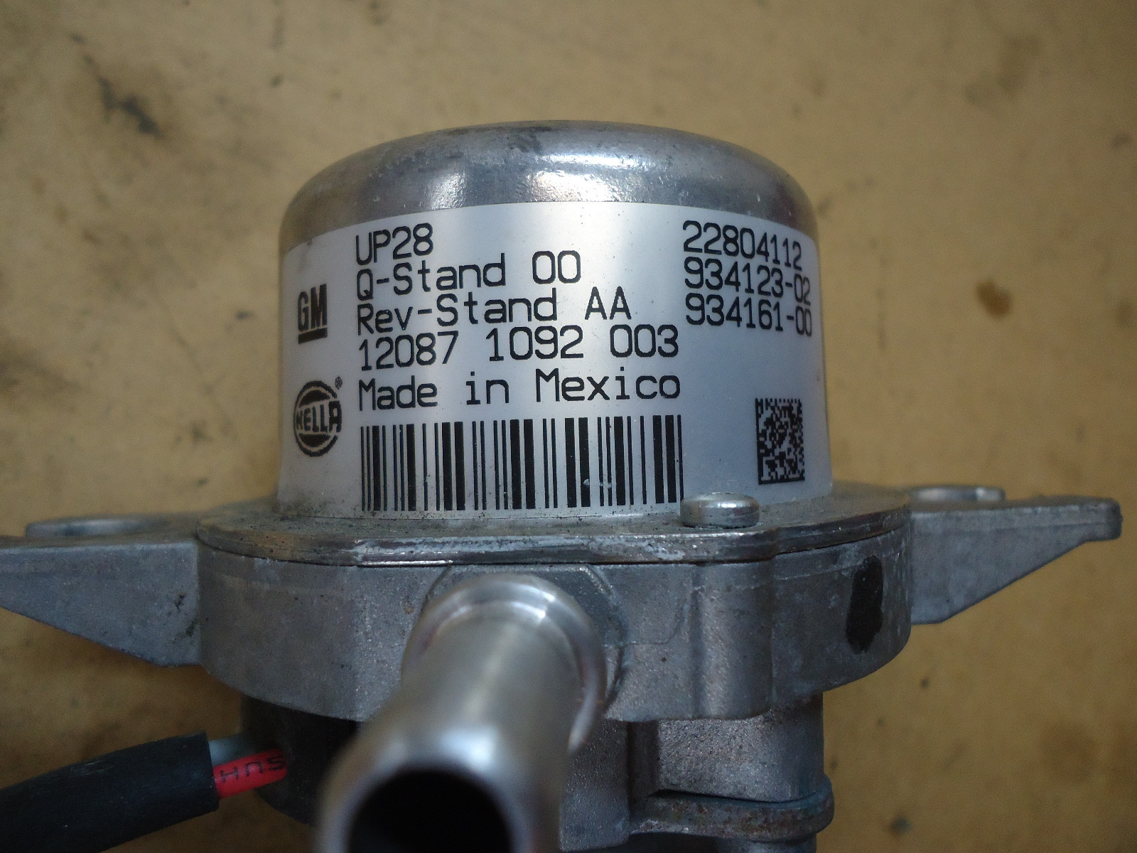 GM Vacuum Pump 22804112 Malibu Lacrosse Impala XTS eBay
