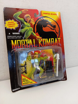 ACTIONFIGUR MORTAL KOMBAT SONYA BLADE SIGILLATA-ZR-H11