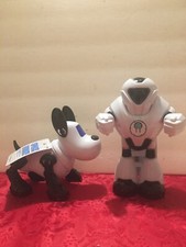 Set Of 2-Robot /dog Space Robot With Lights And Sound Ages 3