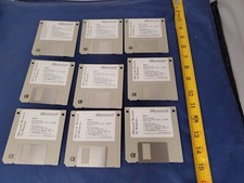 Microsoft Word 6.0 For Windows Version 6.0  Floppy Disk Set 3.5" Set of 9