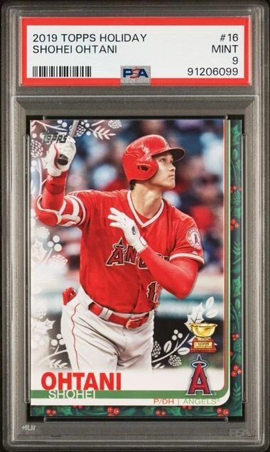 Shohei Ohtani trading card