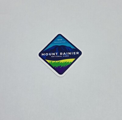 Mount Rainier National Park Sticker Decal Vinyl Travel Souvenir Tc6