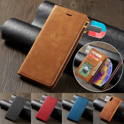 FORWENW Case For Samsung S24 S25 S23 S22 Ultra S21 S20 FE A15 Flip Leather Wallet Cover