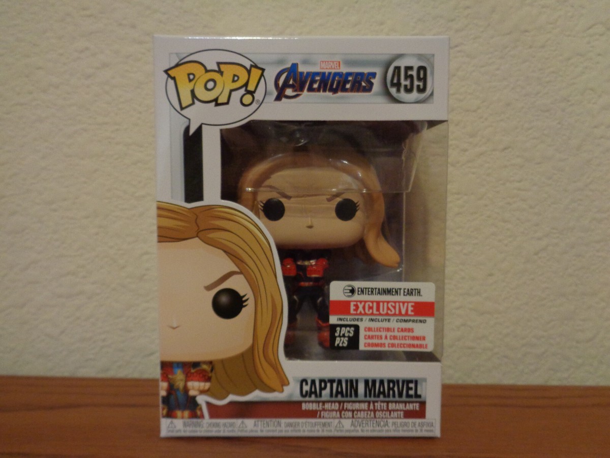 Funko POP! Avengers Endgame Captain Marvel #459 Exclusive w