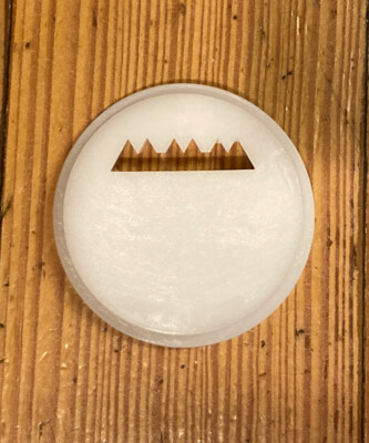Electric Pasta Maker Replacement Part, Cookie Die Disc 2 3/16  Diameter, Model ?