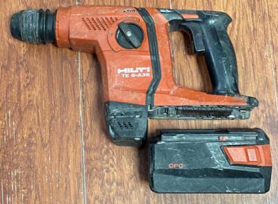 Te 60 Hilti 36v Tools HILTI TE 6-A36 36V CORDLESS ROTARY HAMMER