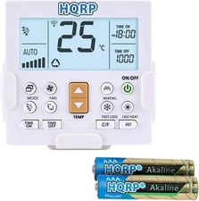 HQRP Universal A/C LCD Display Remote Control With Bracket for Air Conditioners