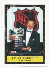 DIRK GRAHAM 1991-92 SCORE SELKE TROPHY CARD NM-MT CONDITION