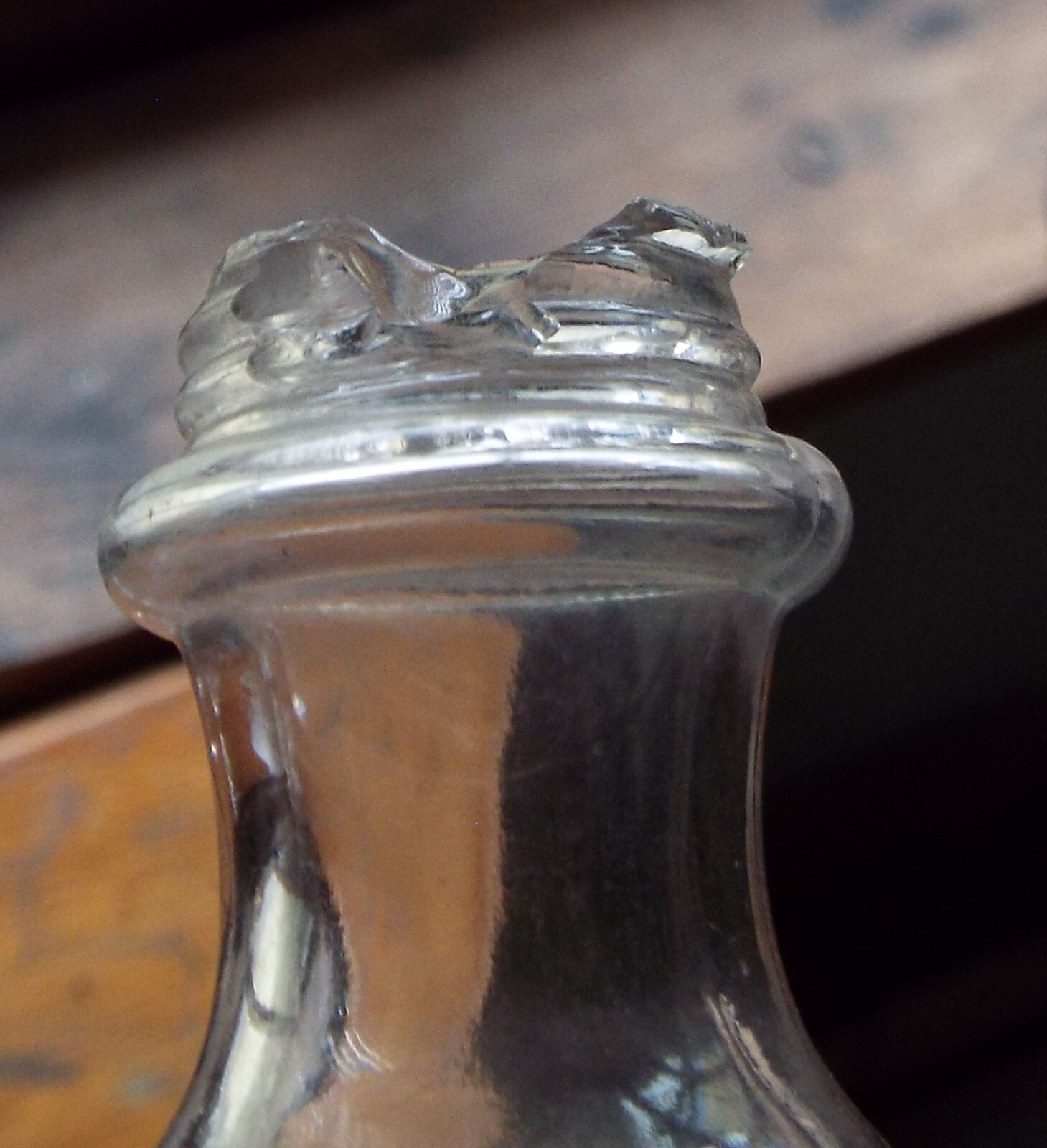 7 Old Assorted Antique Glass CASTOR SET CRUET BOTTLES Assorted Designs eBay